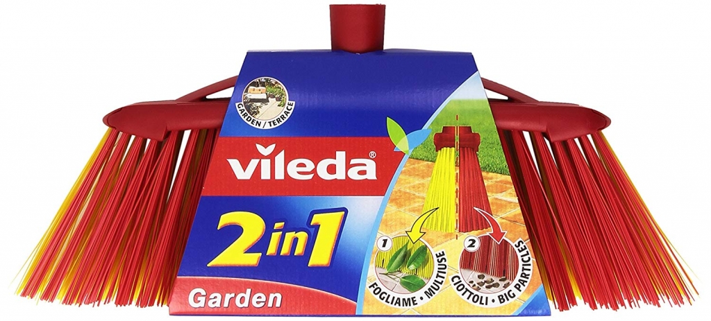 vileda brooms 2in1 garden